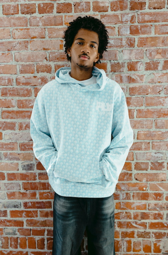 MINI PALM PATTERN HOODIE